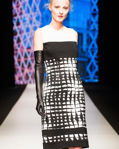 Hana Havelková — Prague Fashion Weekend 2012 — S/S 2013, look 2