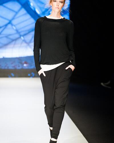 Hana Havelková — Prague Fashion Weekend 2012 — S/S 2013, look 3