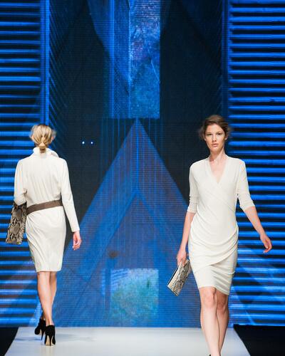 Hana Havelková — Prague Fashion Weekend 2012 — S/S 2013, look 5
