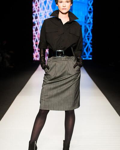 Hana Havelková — Prague Fashion Weekend 2012 — S/S 2013, look 9