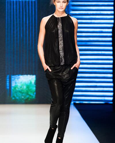Hana Havelková — Prague Fashion Weekend 2012 — S/S 2013, look 18